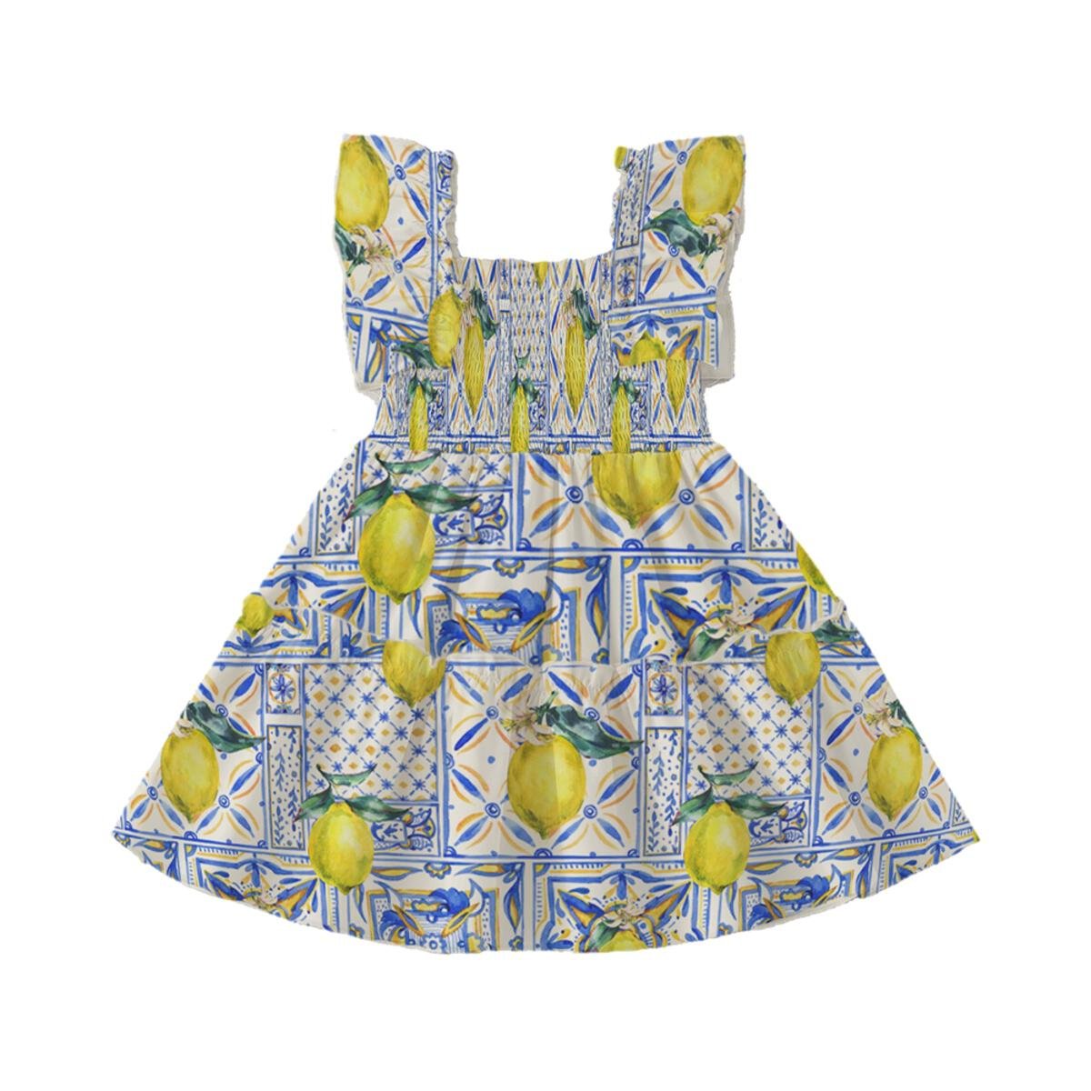 MAJOLICA DRESS (PREORDER) - ROCK YOUR BABY