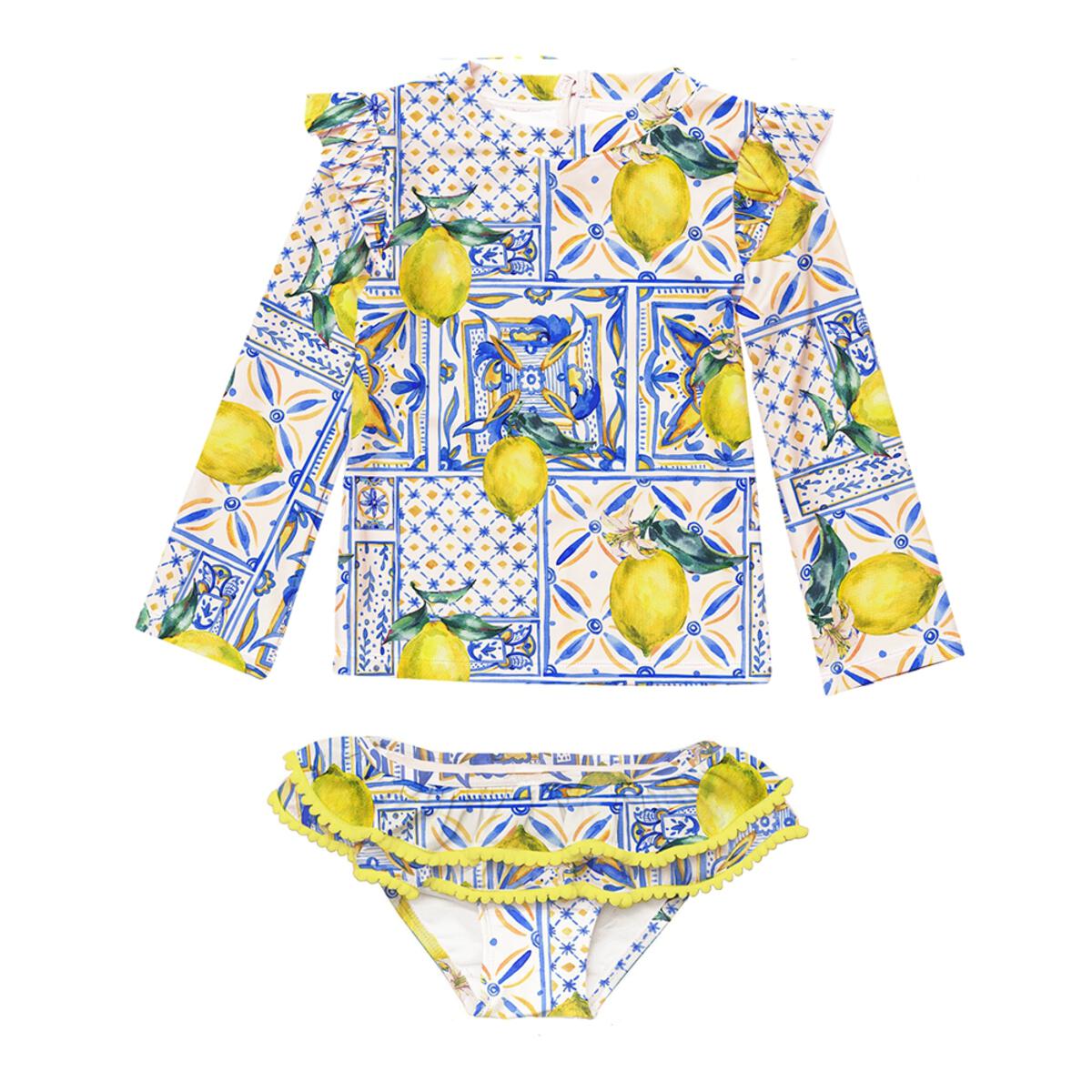 MAJOLICA RASH GUARD TWO PIECE SWIM (PREORDER) - ROCK YOUR BABY