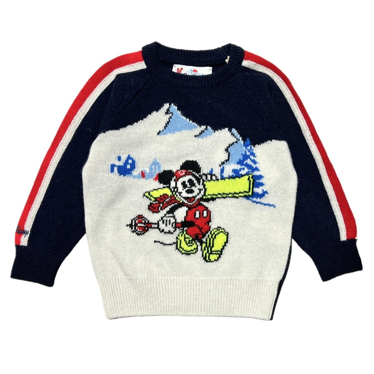 MICKEY ST BARTH SKI CLUB KNITTED SWEATER - SWEATERS
