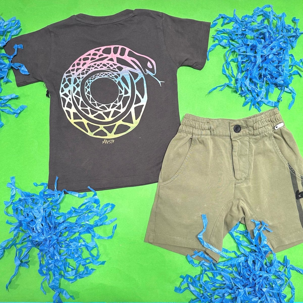MIDRACER STRIPE SHORTS - SHORTS