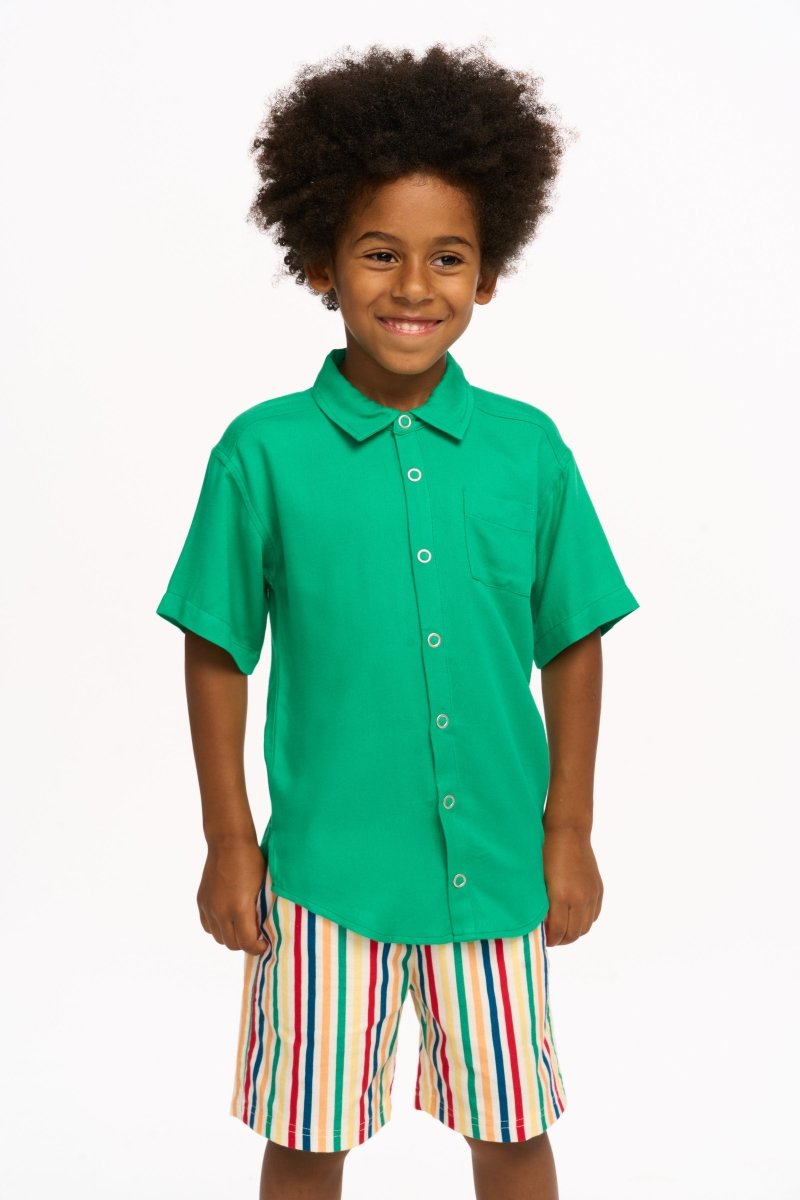 MINT BUTTON DOWN TOP - BUTTON DOWNS