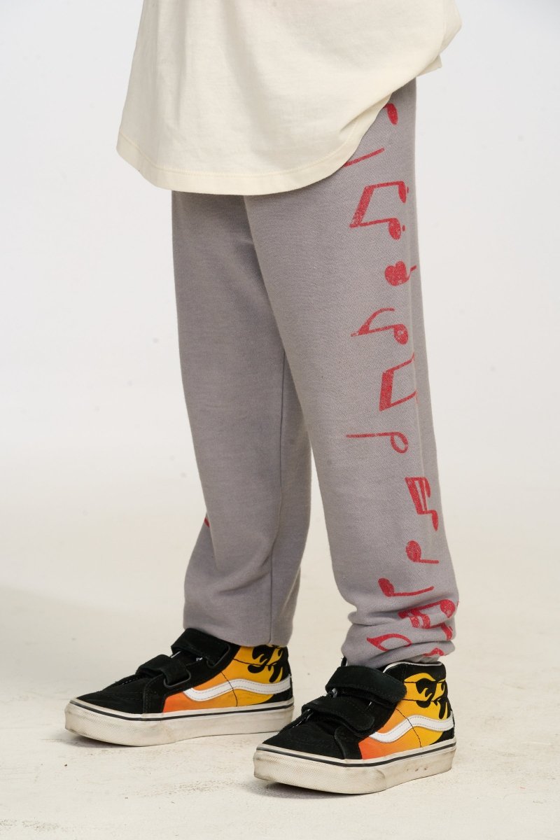 MUSIC NOTES SWEATPANTS (PREORDER) - CHASER KIDS