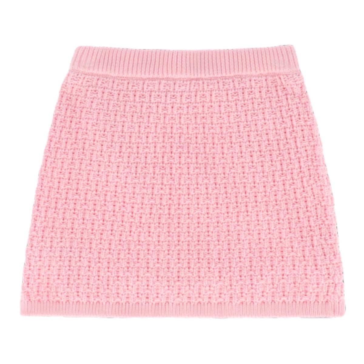 PARIS PEARL TRIM KNITTED SKIRT - SKIRTS