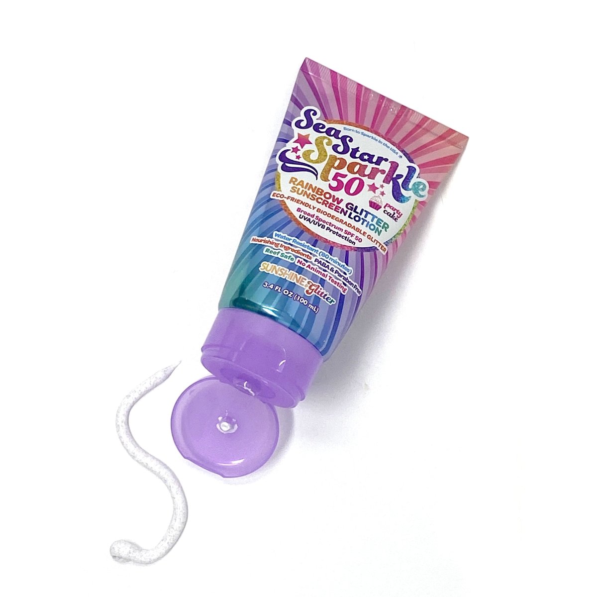 PARTY CAKE SPARKLE SUNSCREEN - POOL ACCESSORIES