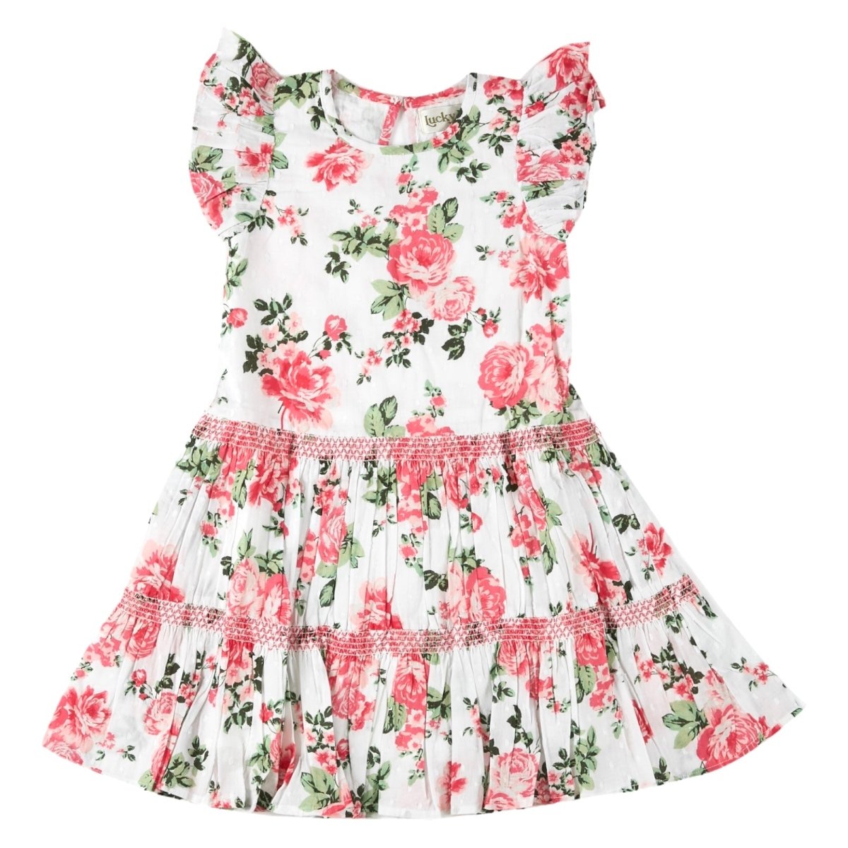 PEONY FLORAL DRESS - DRESSES