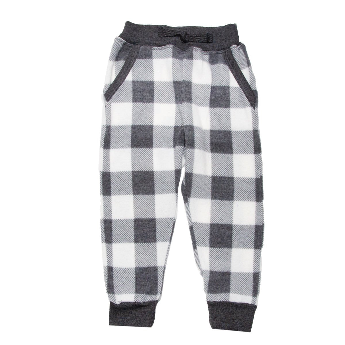 PLAID SUPER SOFT SWEATPANTS - SWEATPANTS