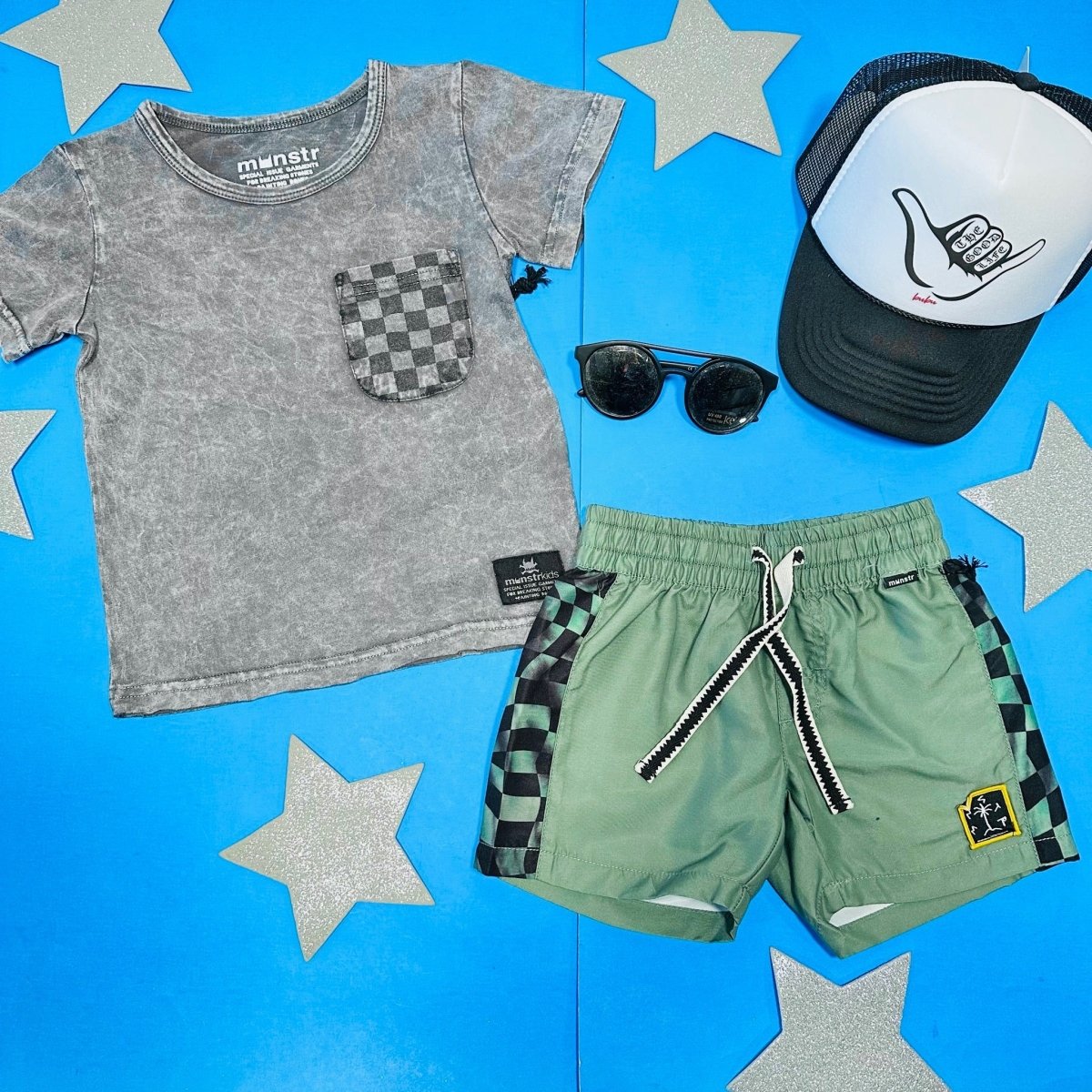 RACING SWIM TRUNKS - SWIM TRUNKS