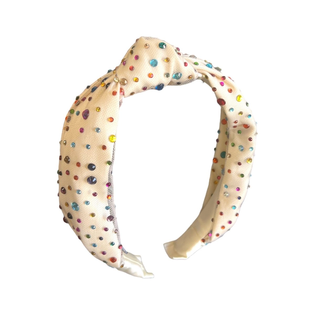 RAINBOW CRYSTAL GEM HEADBAND - BARI LYNN