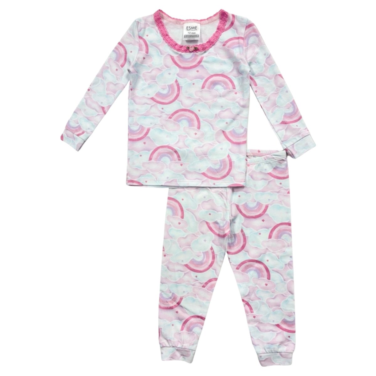 RAINBOW SKY LONG SLEEVE PJS - ESME