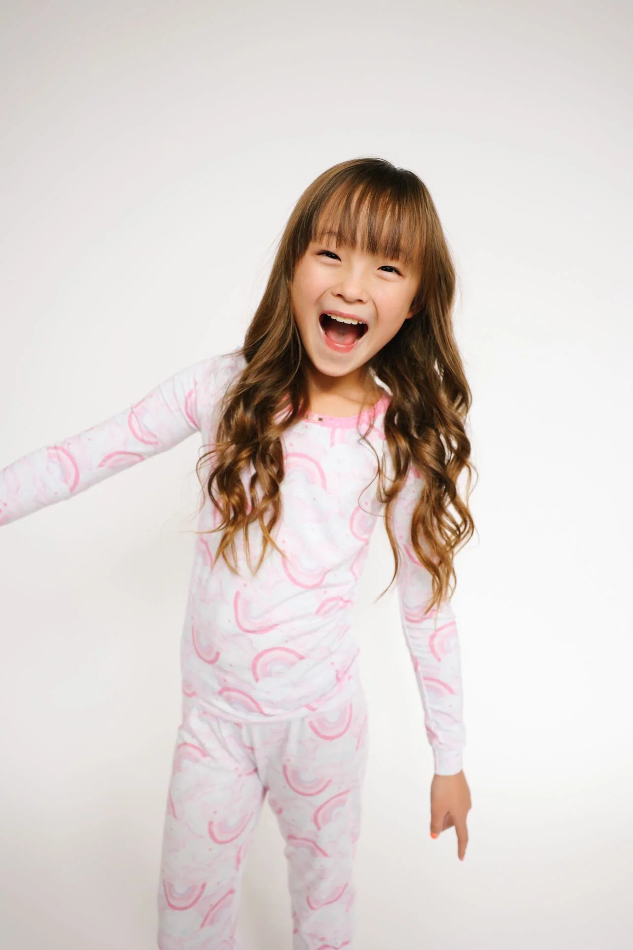 RAINBOW SKY LONG SLEEVE PJS - ESME