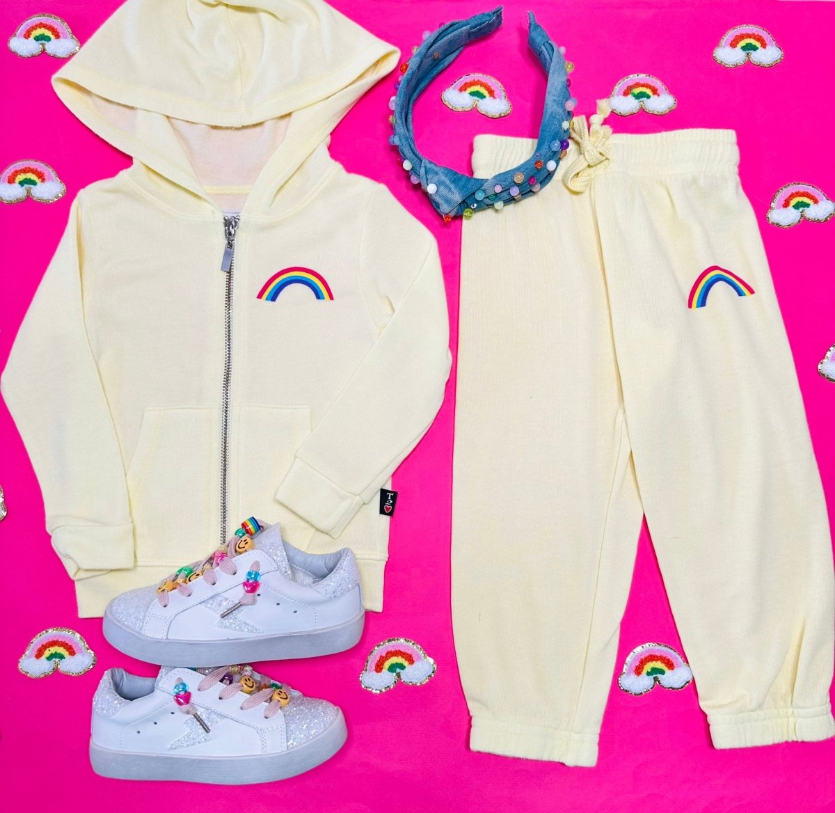 RAINBOW SWEATPANTS - SWEATPANTS