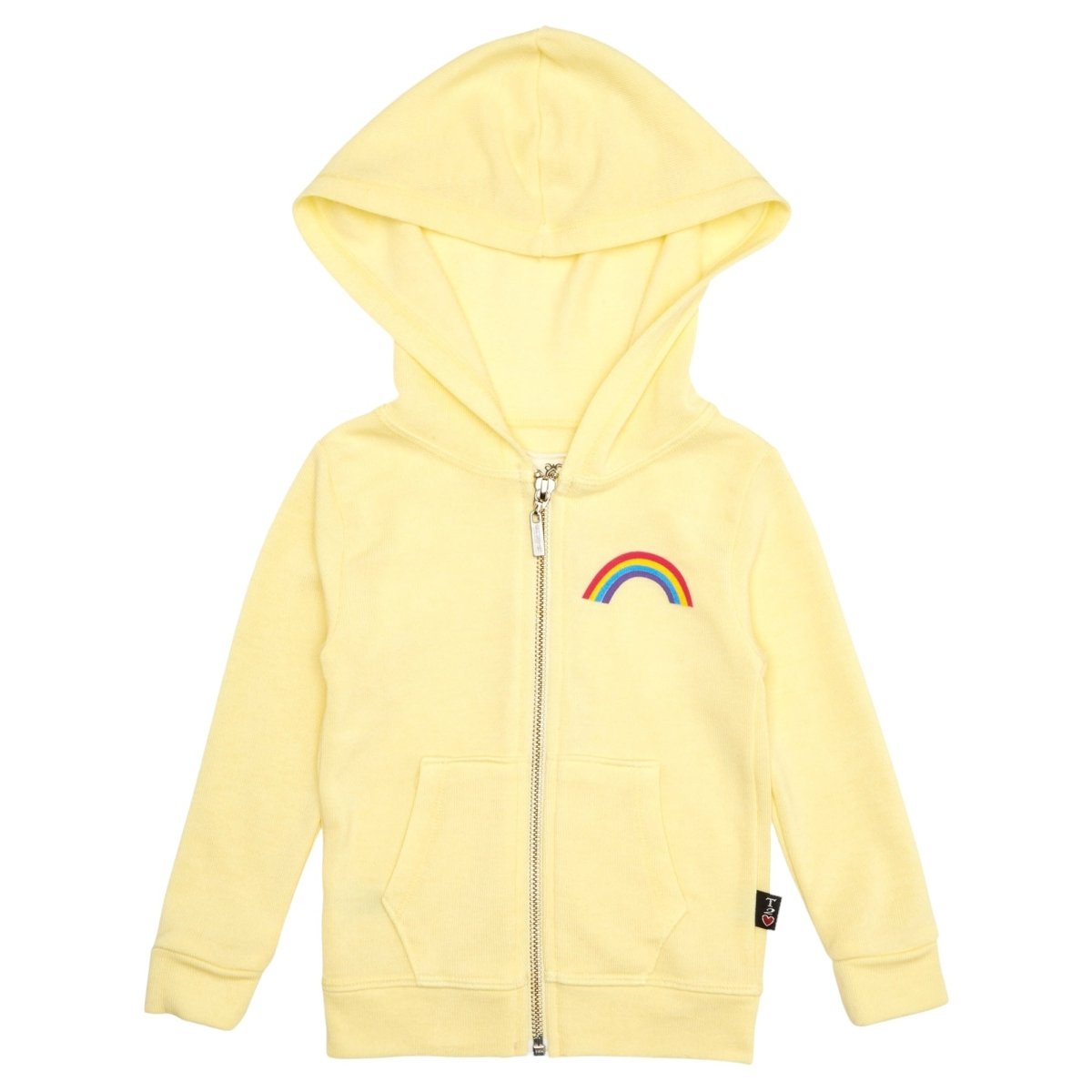 RAINBOW ZIP UP HOODIE - HOODIES
