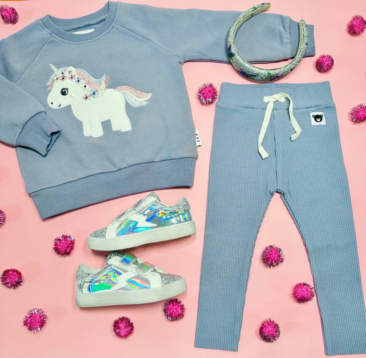 RIB LEGGINGS - HUXBABY
