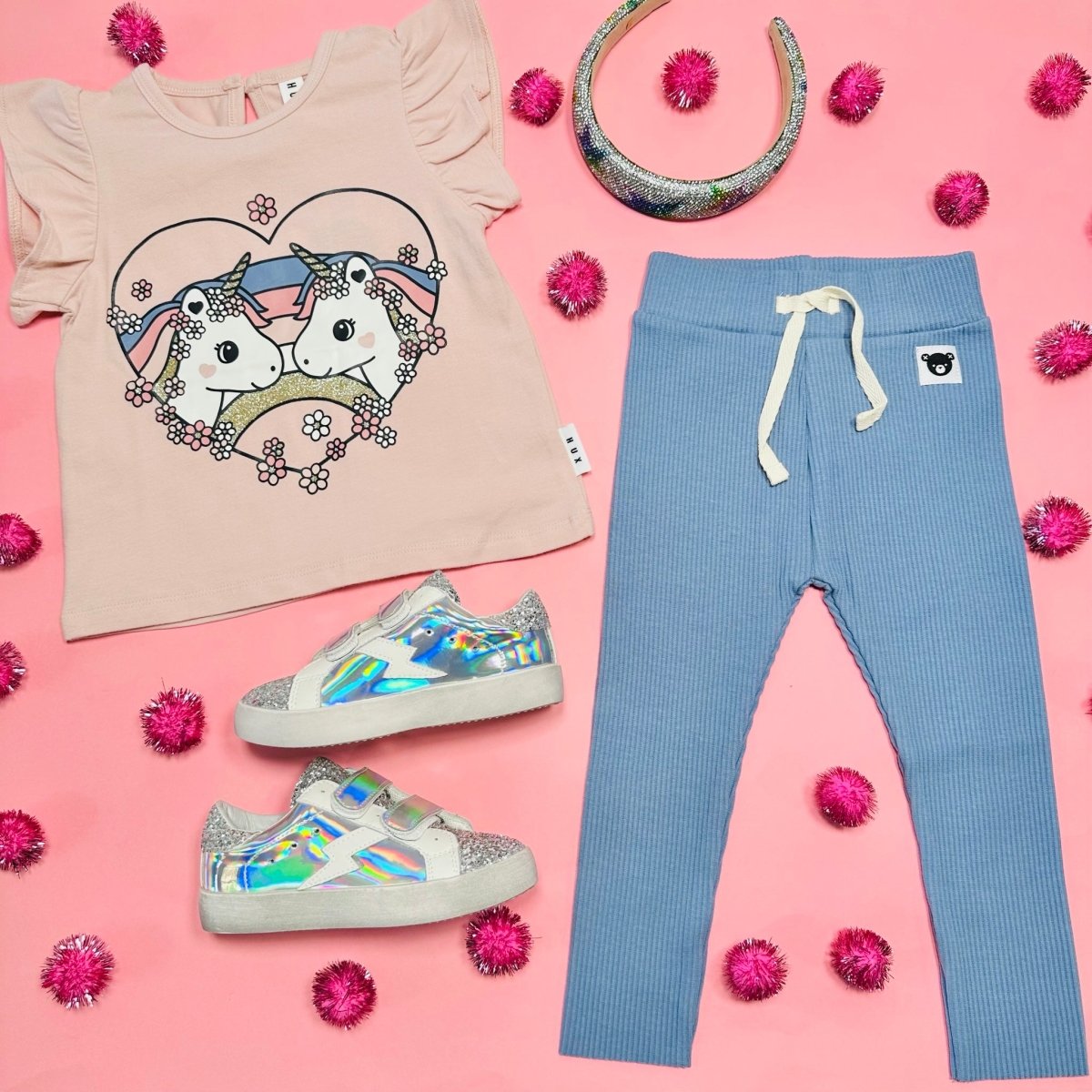 RIB LEGGINGS - HUXBABY