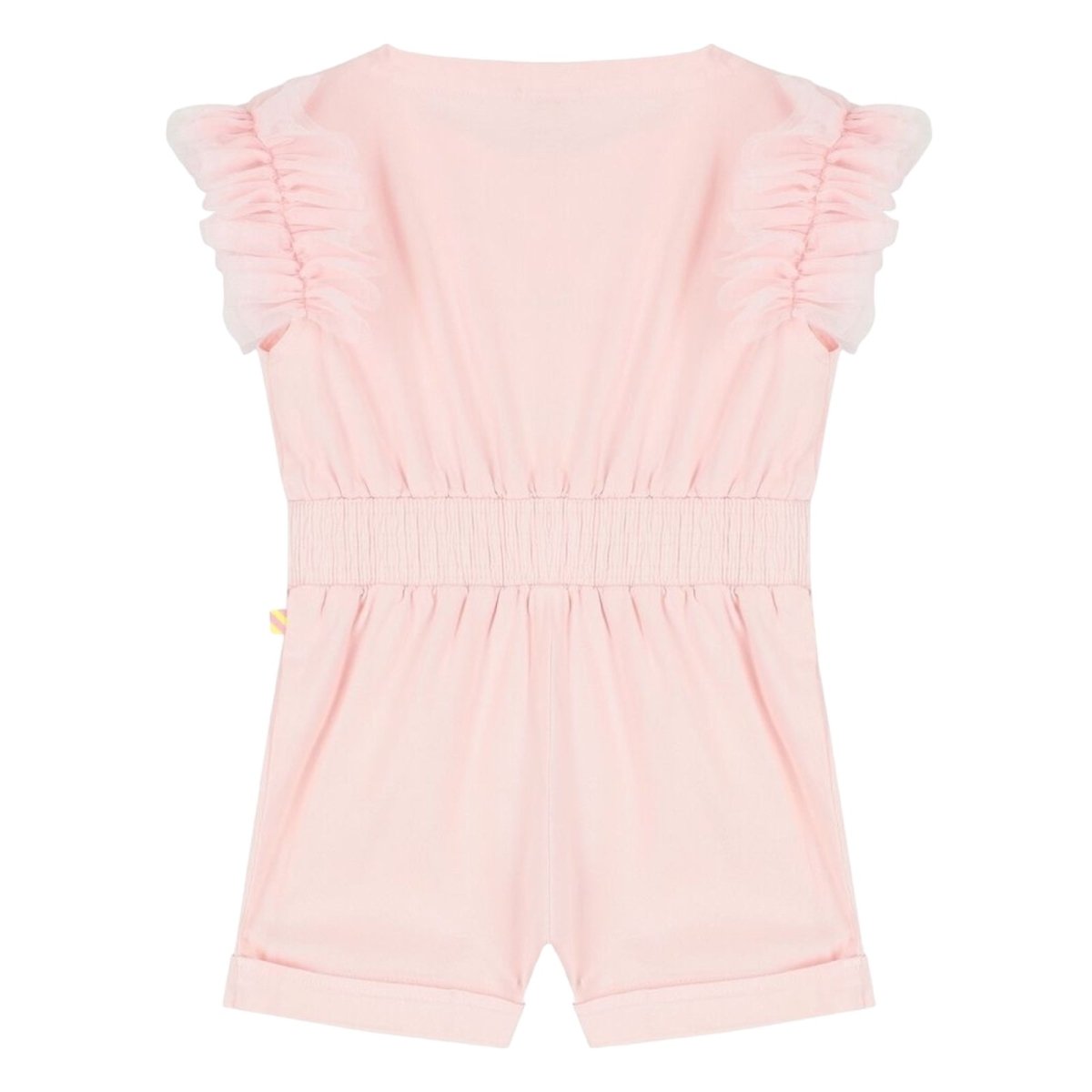 RUFFLE SLEEVE ROMPER - ROMPERS