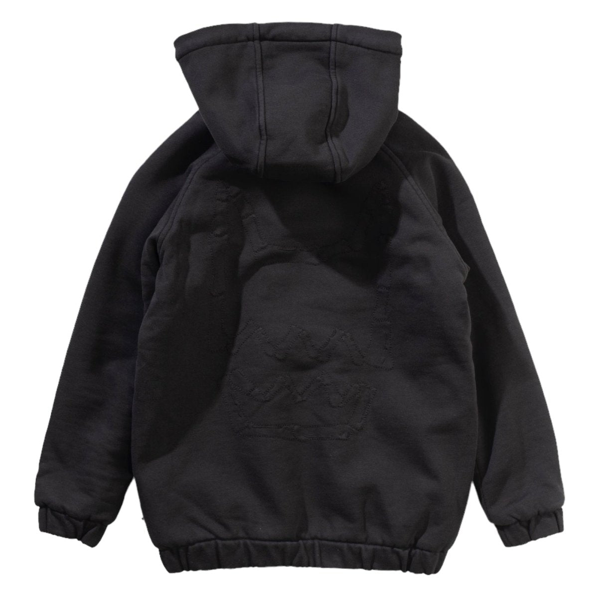 RUGGED SHERPA ZIP UP HOODIE JACKET - HOODIES
