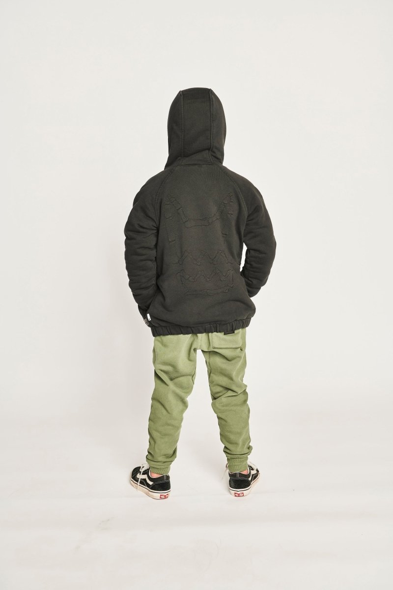 RUGGED SHERPA ZIP UP HOODIE JACKET - HOODIES