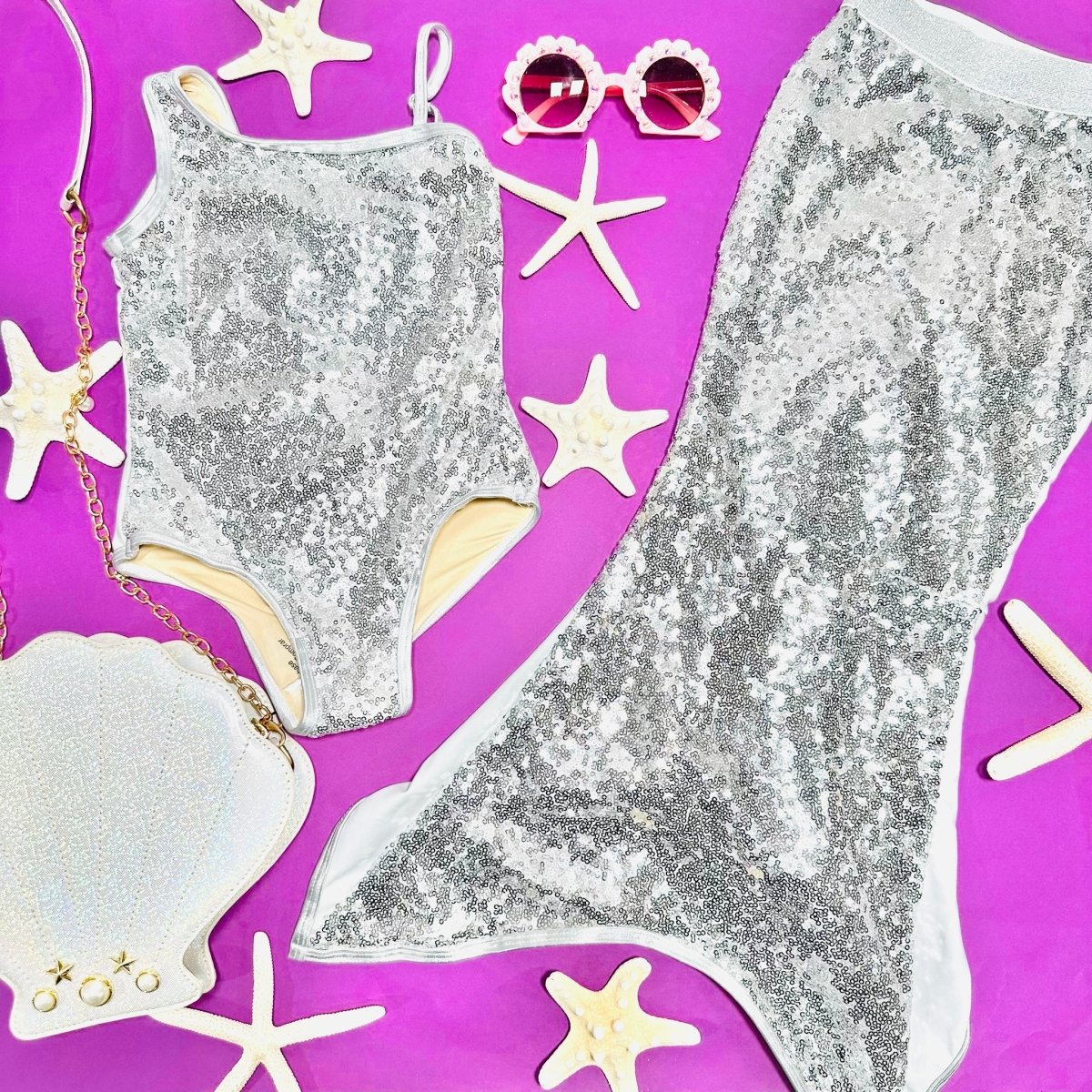 SEQUIN ONE PIECE SWIMSUIT - ONE PIECE SWIMSUIT