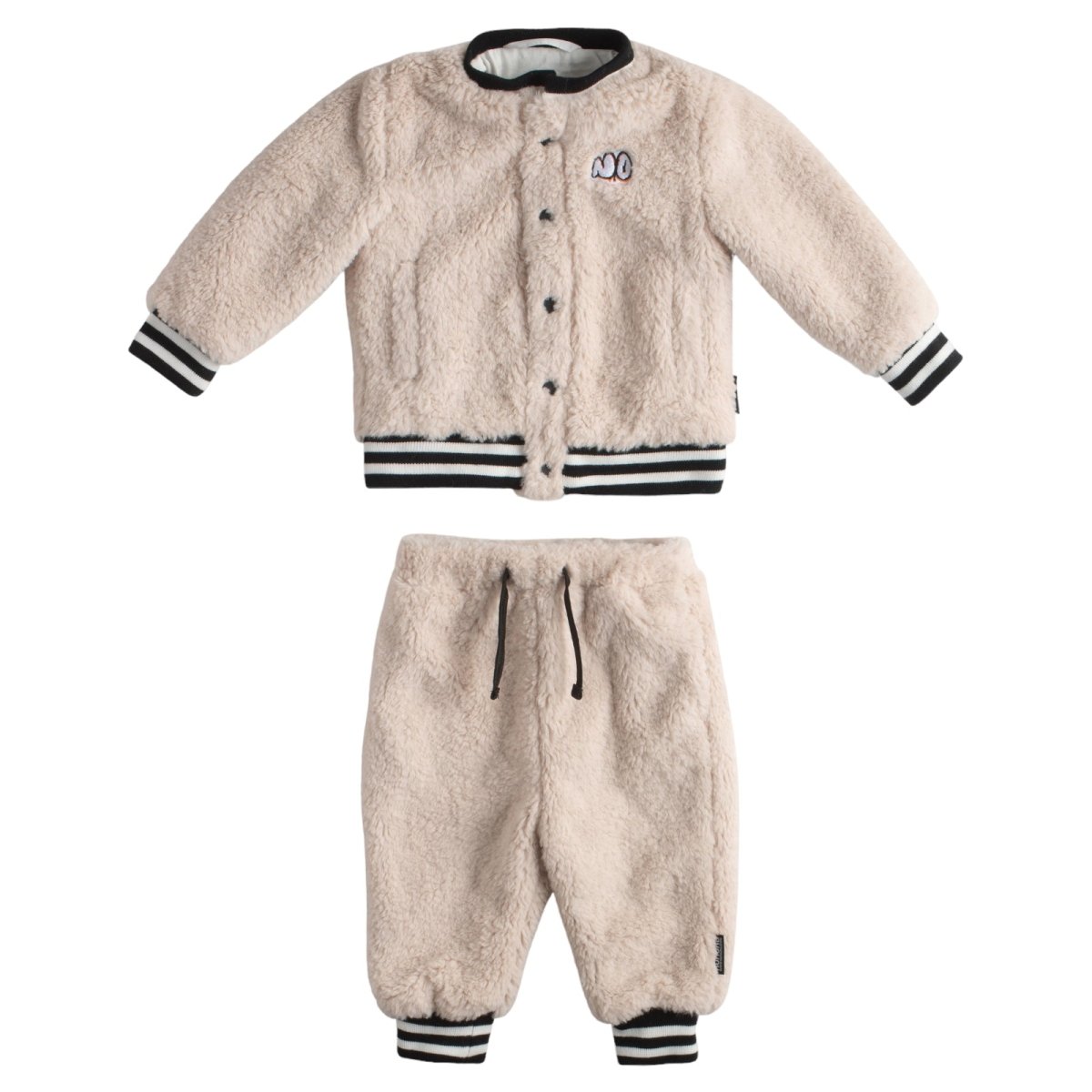 SHERPA JACKET AND SWEATPANTS SET (UNISEX) (PREORDER) - NUNUNU