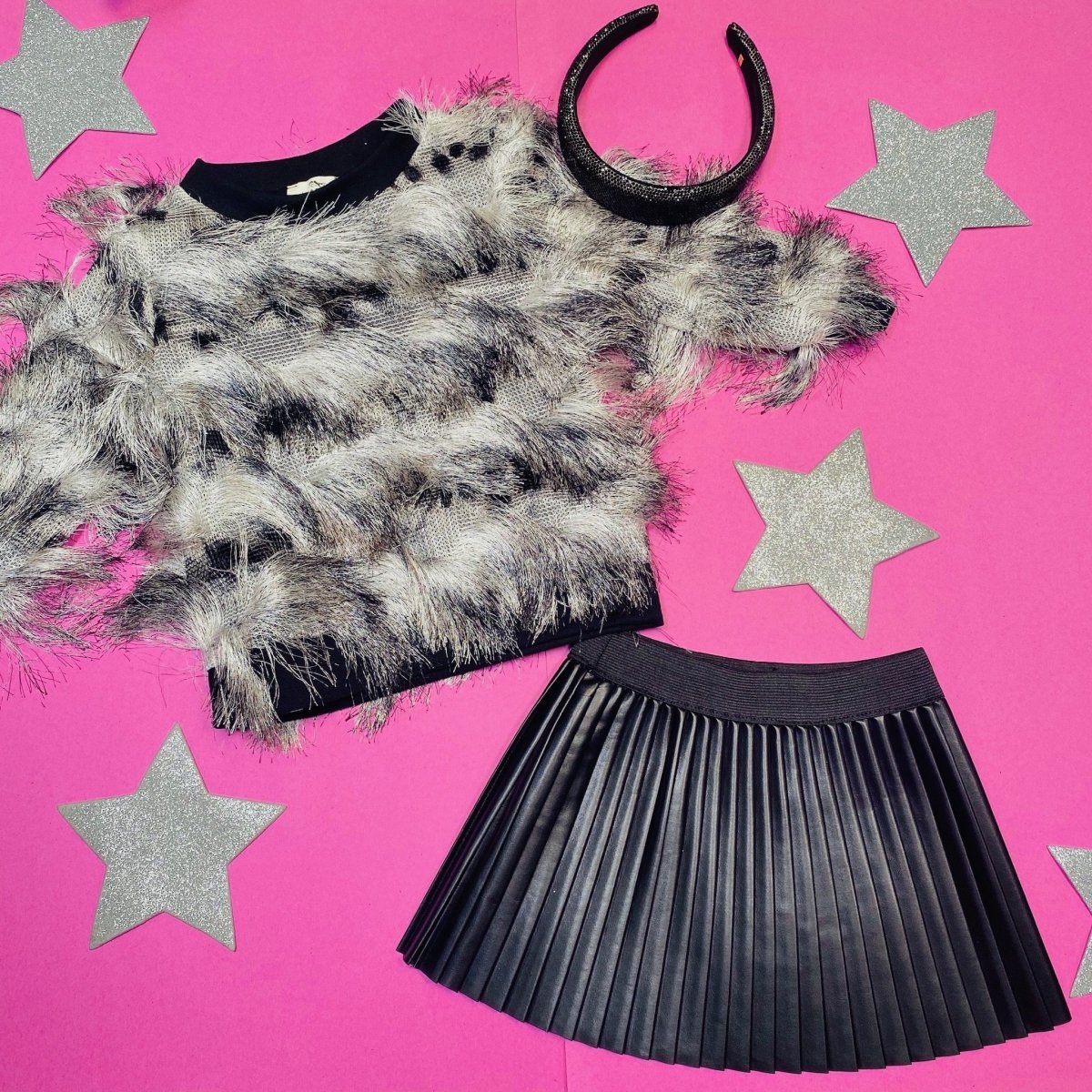 SHIMMERY FRINGE SWEATSHIRT - SWEATERS