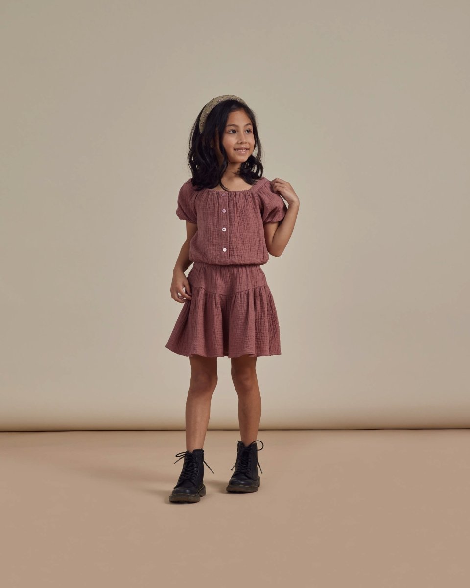 SKIPPER TOP AND SPARROW SKIRT SET - RYLEE + CRU