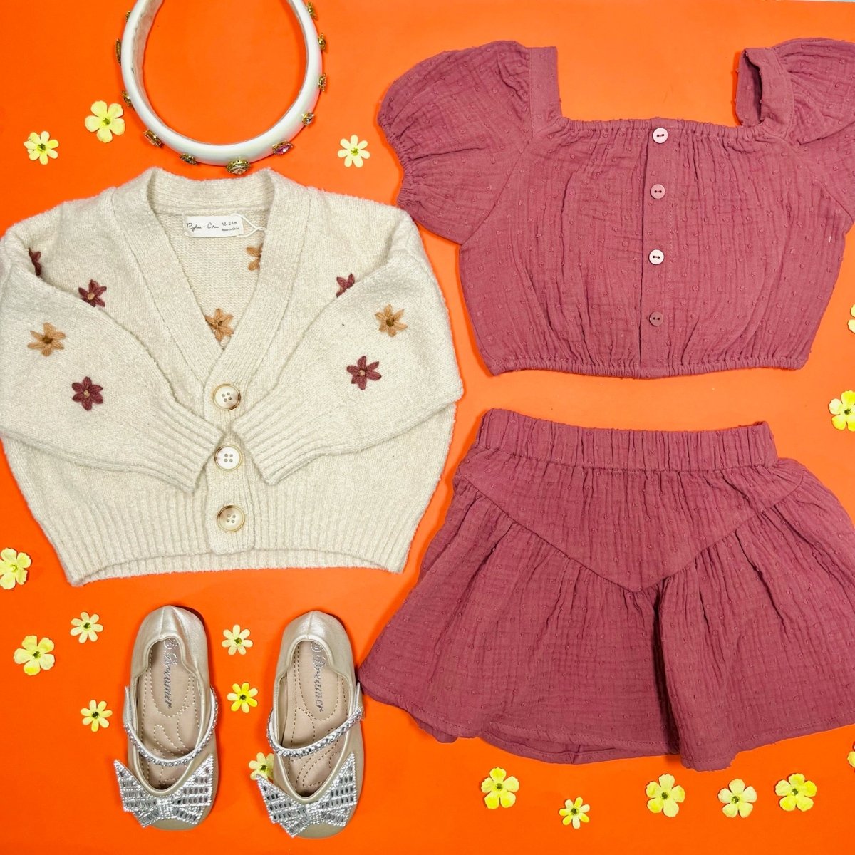 SKIPPER TOP AND SPARROW SKIRT SET - RYLEE + CRU