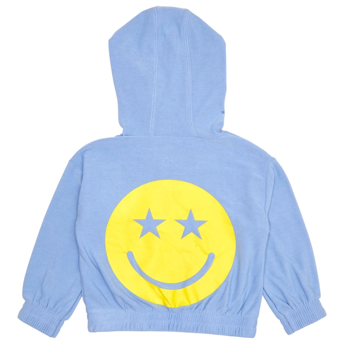 SMILEY FACE CROPPED HOODIE - CHASER KIDS