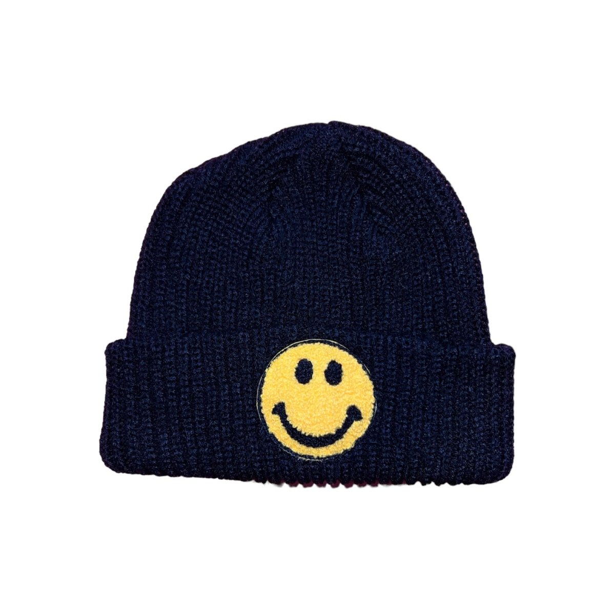 SMILEY PATCH BEANIE (UNISEX) - PETITE HAILEY