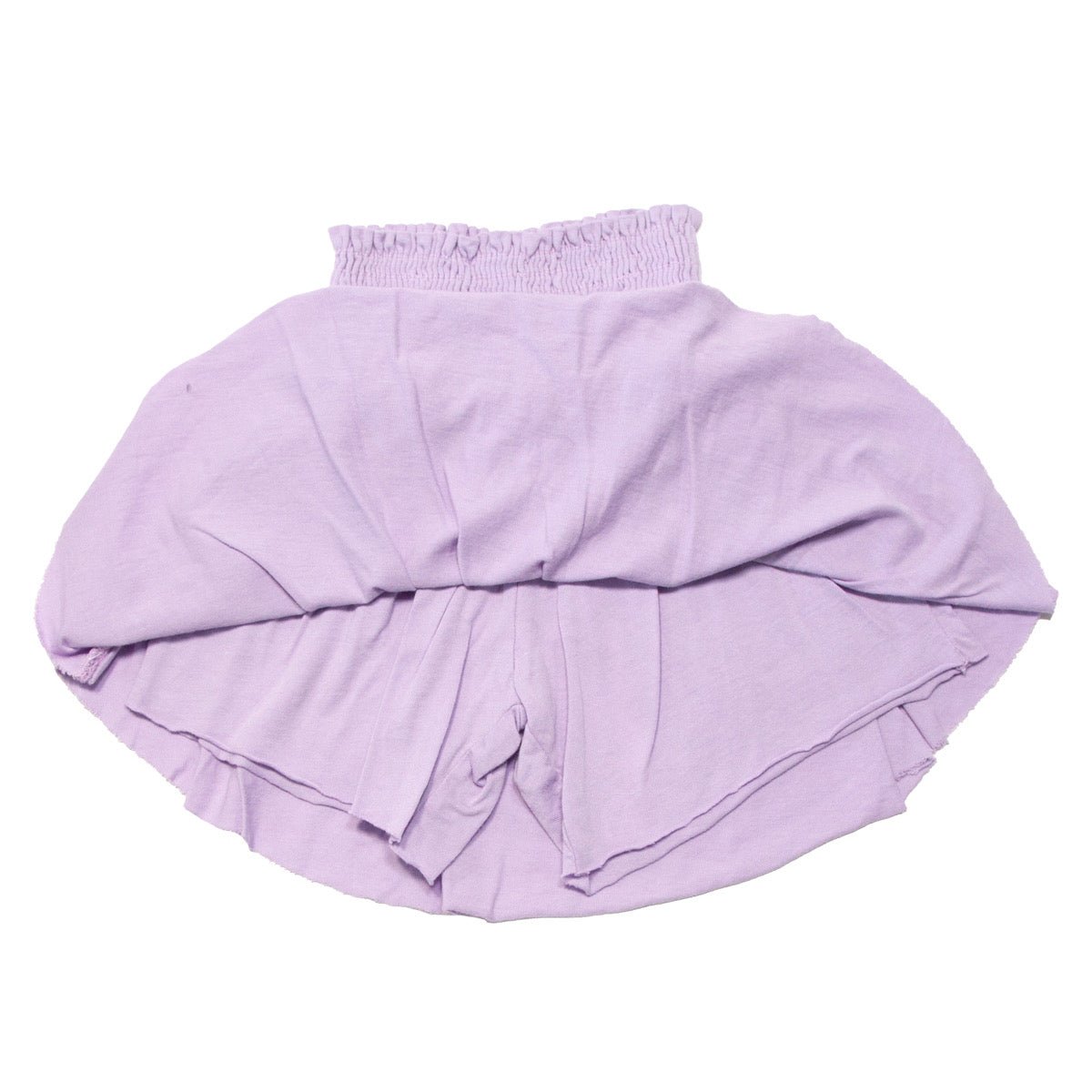 SMOCKING PLEATED SKORT - SHORTS