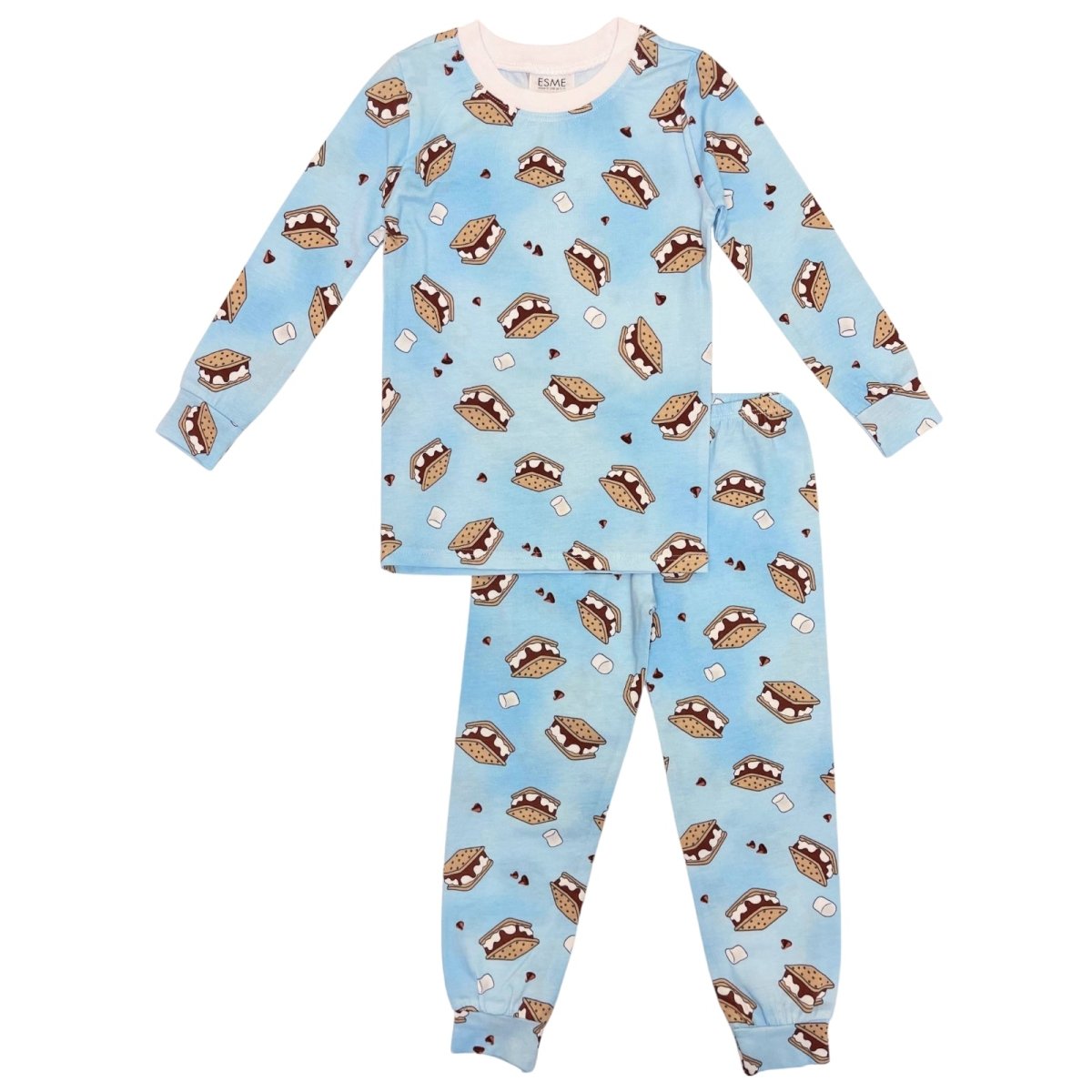 S’MORES LONG SLEEVE PJS - ESME