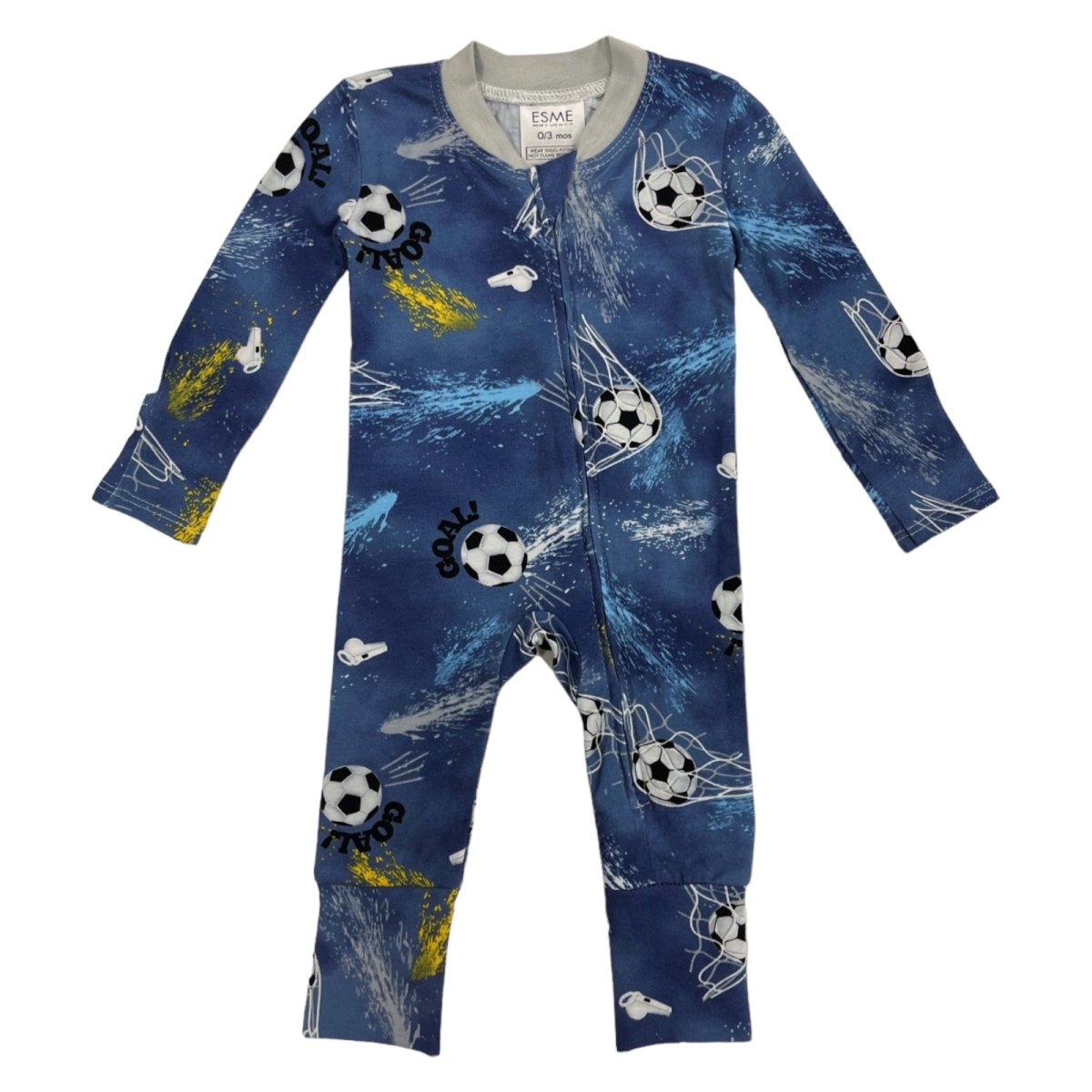 SOCCER ZIP FOOTIE - ESME