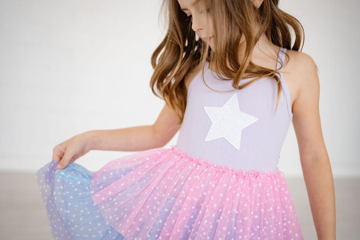 STAR LAYERED TUTU DRESS - DRESSES