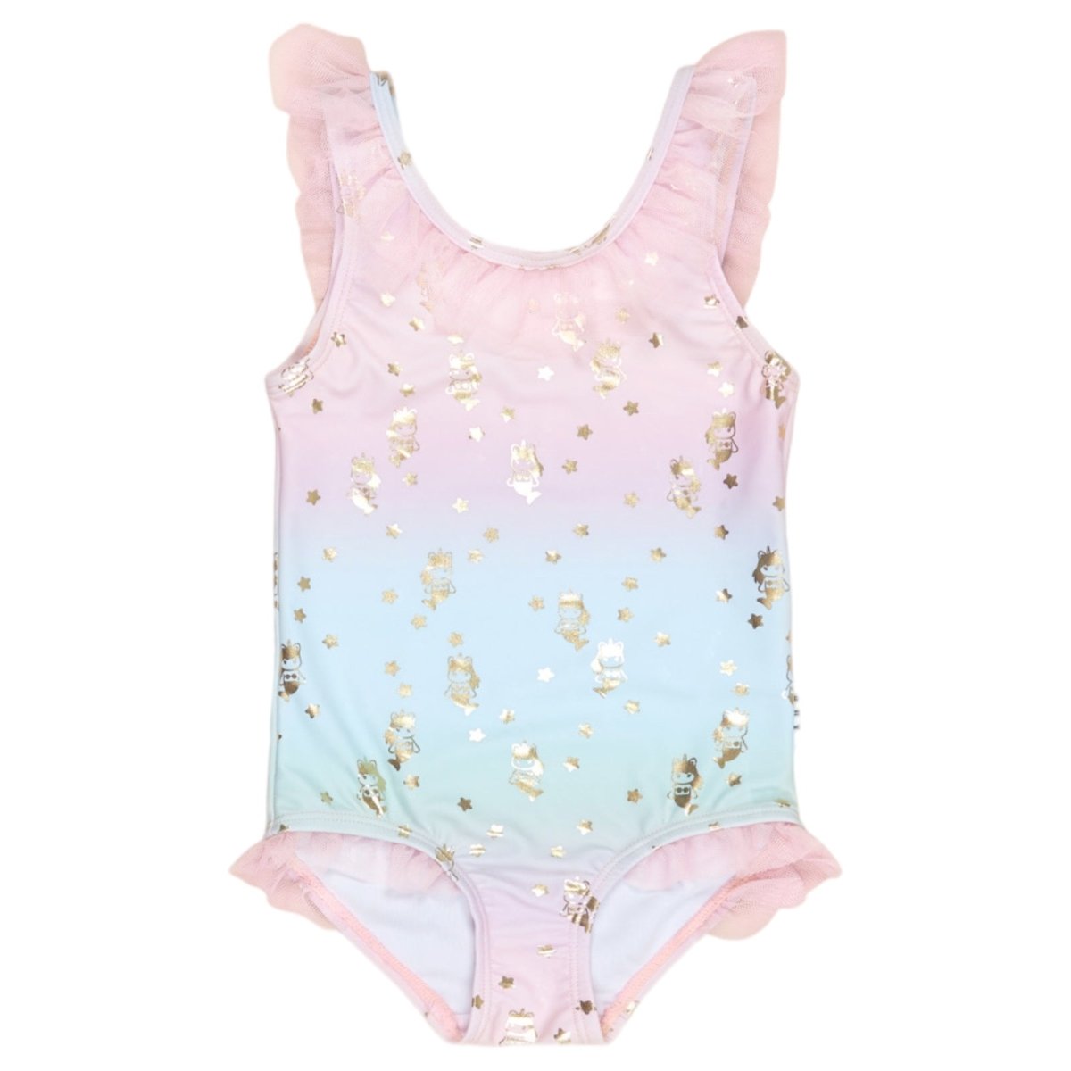 STAR MERMAID ONE PIECE SWIMSUIT (PREORDER) - HUXBABY