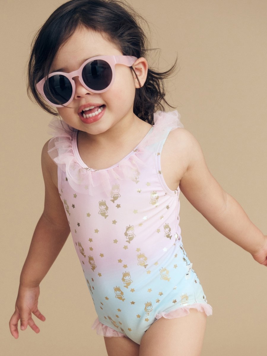 STAR MERMAID ONE PIECE SWIMSUIT (PREORDER) - HUXBABY