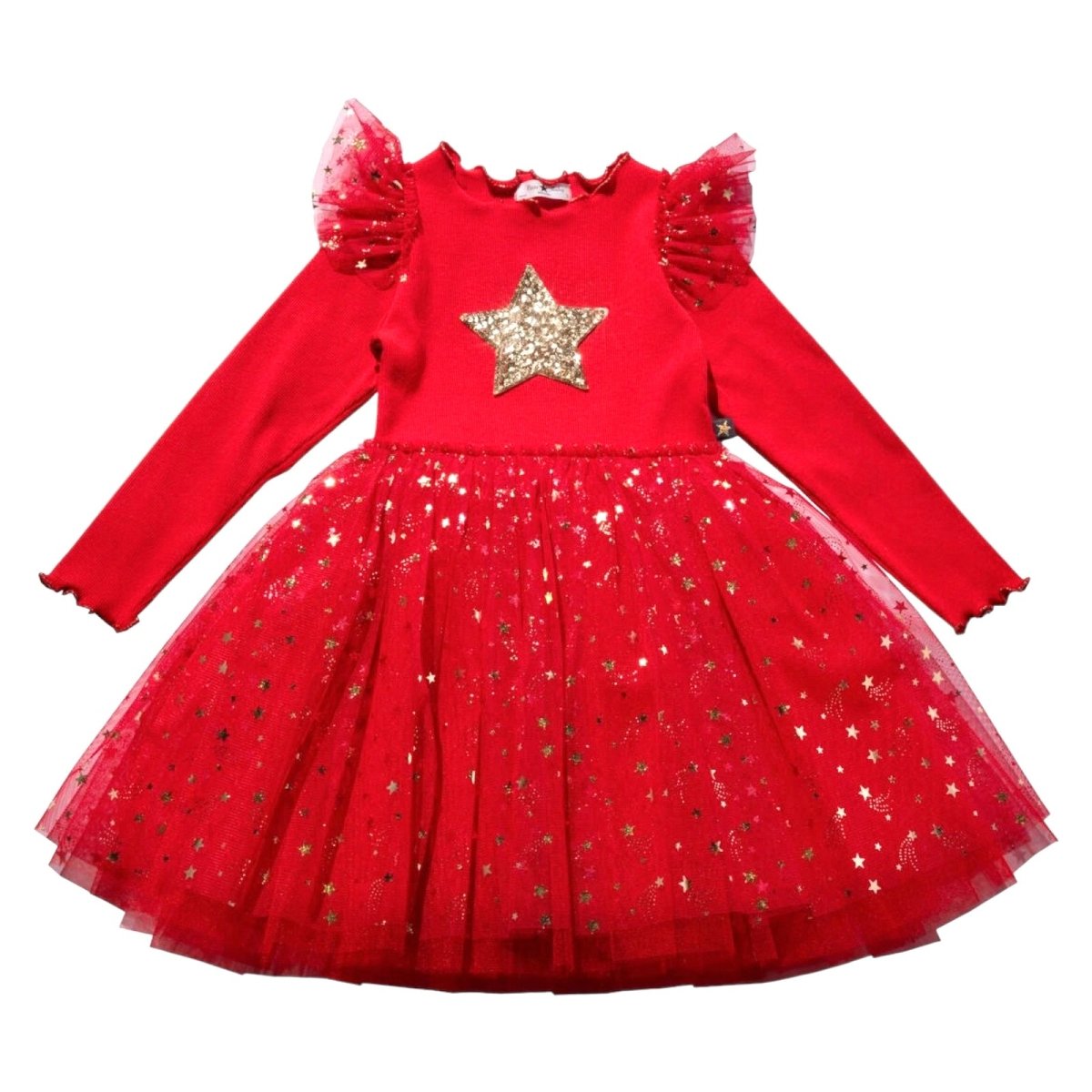 STARS FRILL TUTU DRESS - PETITE HAILEY