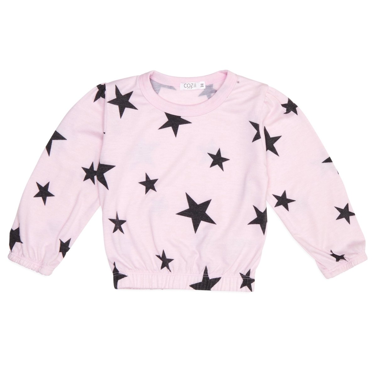 STARS PUFF LONG SLEEVE TOP - COZII BY T2LOVE