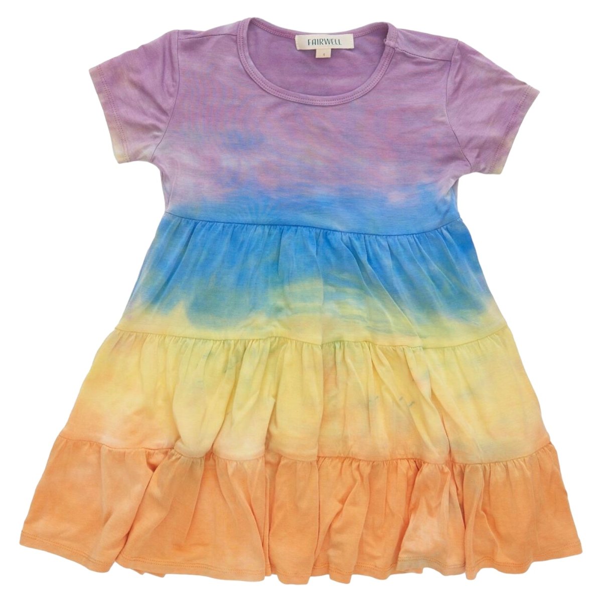 SUNSET TIE DYE DRESS - FAIRWELL