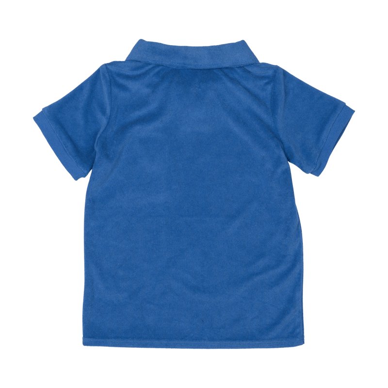 TERRY TOWEL POLO TSHIRT (PREORDER) - ROCK YOUR BABY