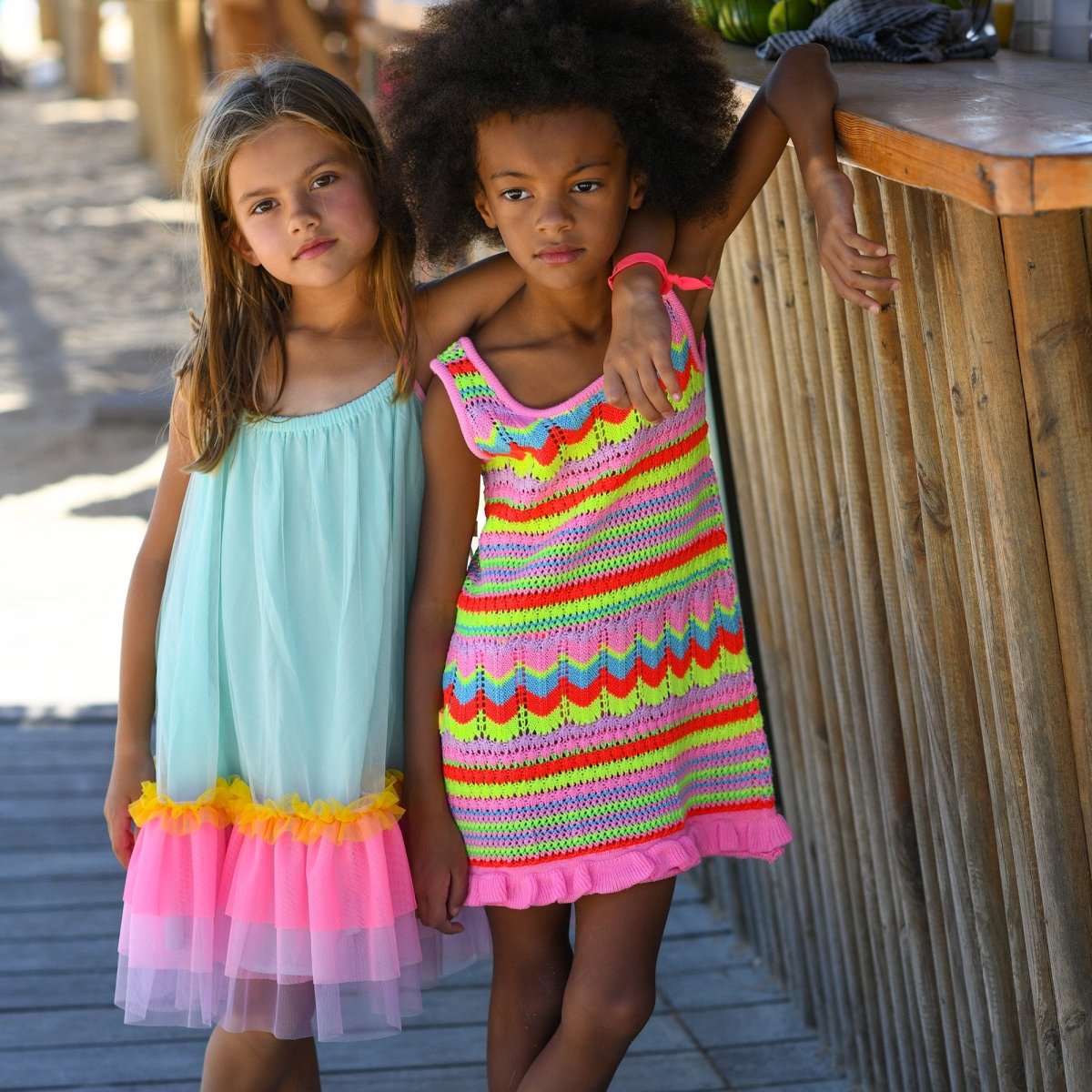 TIERED FLOWY DRESS - DRESSES