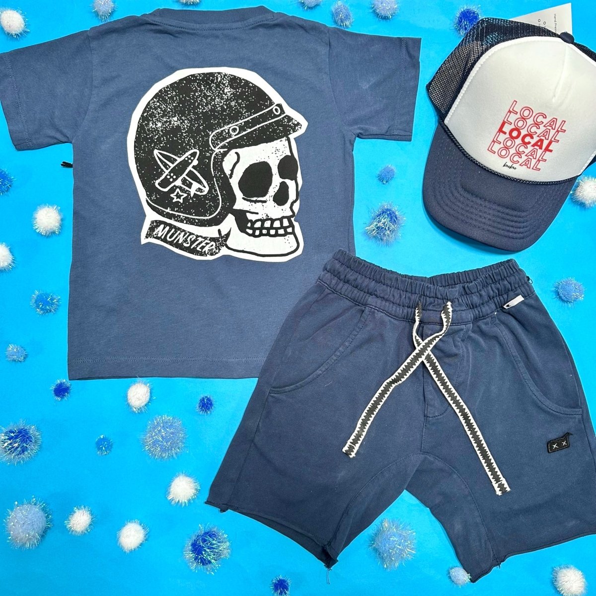 WASHED SLACKER SHORTS - SHORTS