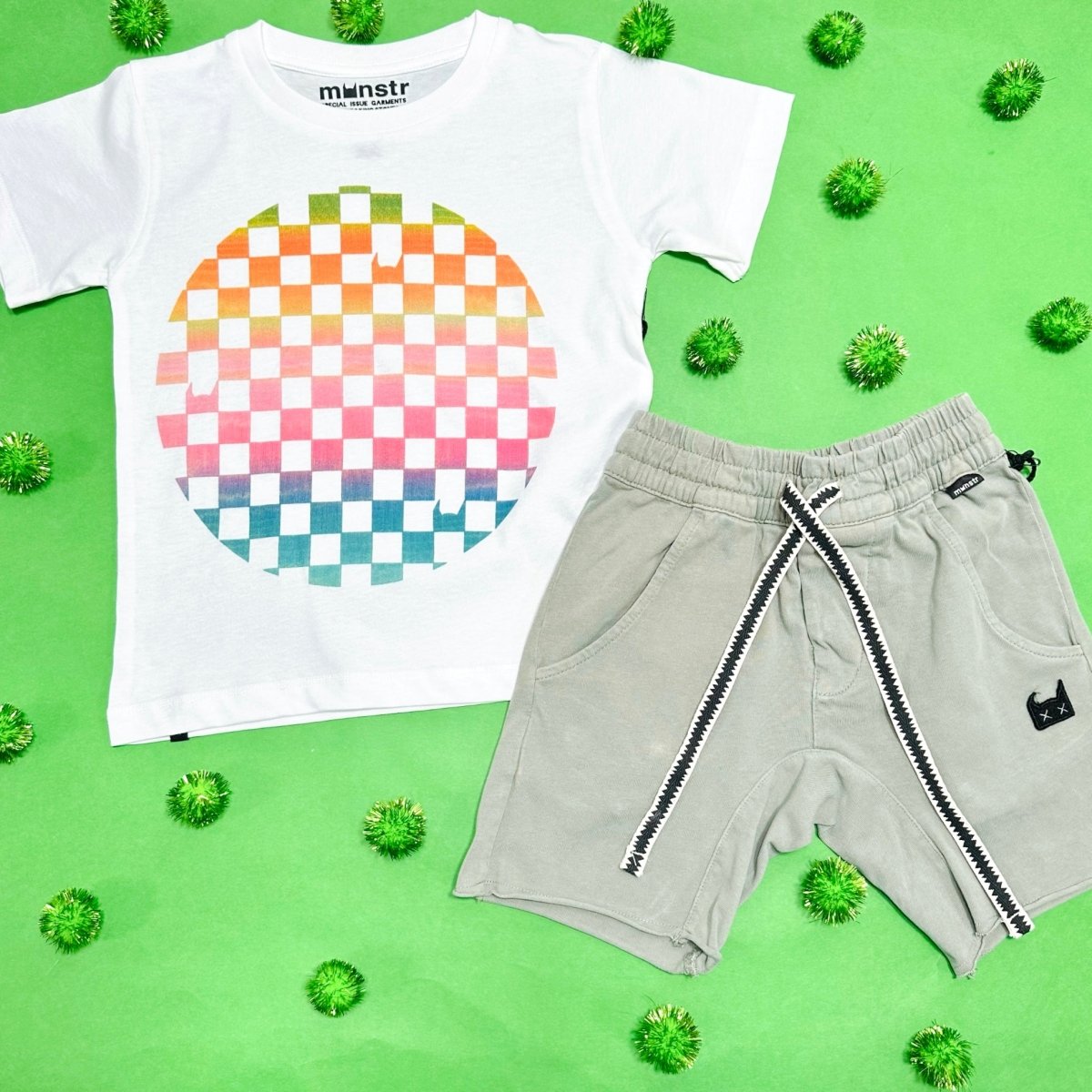WASHED SLACKER SHORTS - SHORTS