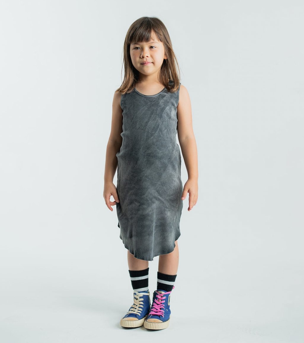 WASHED TANK DRESS - DRESSES
