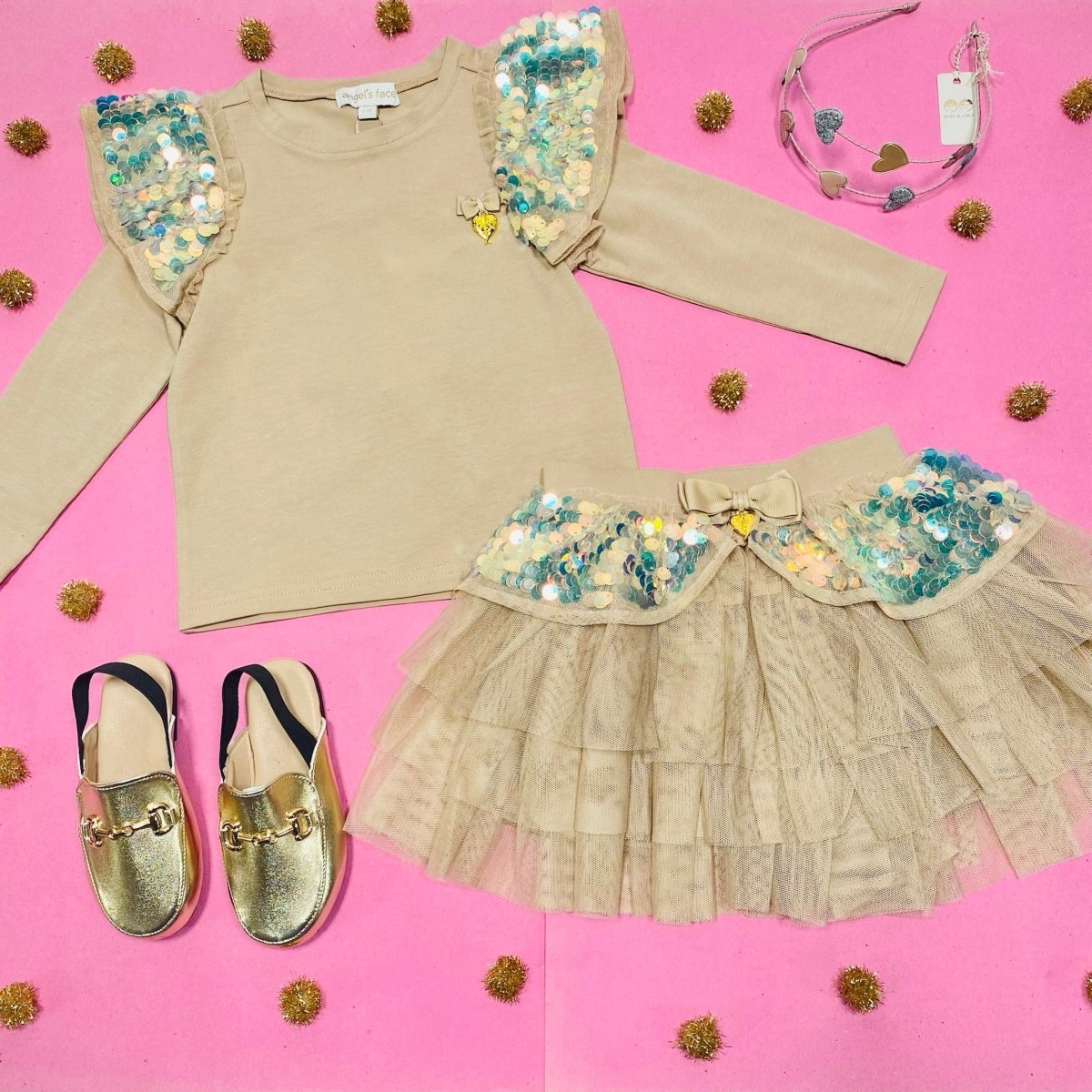 ZIGGY SEQUIN TUTU SKIRT - SKIRTS