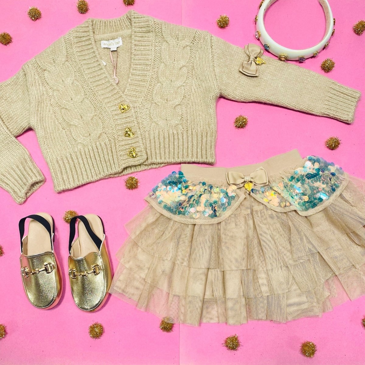 ZIGGY SEQUIN TUTU SKIRT - SKIRTS