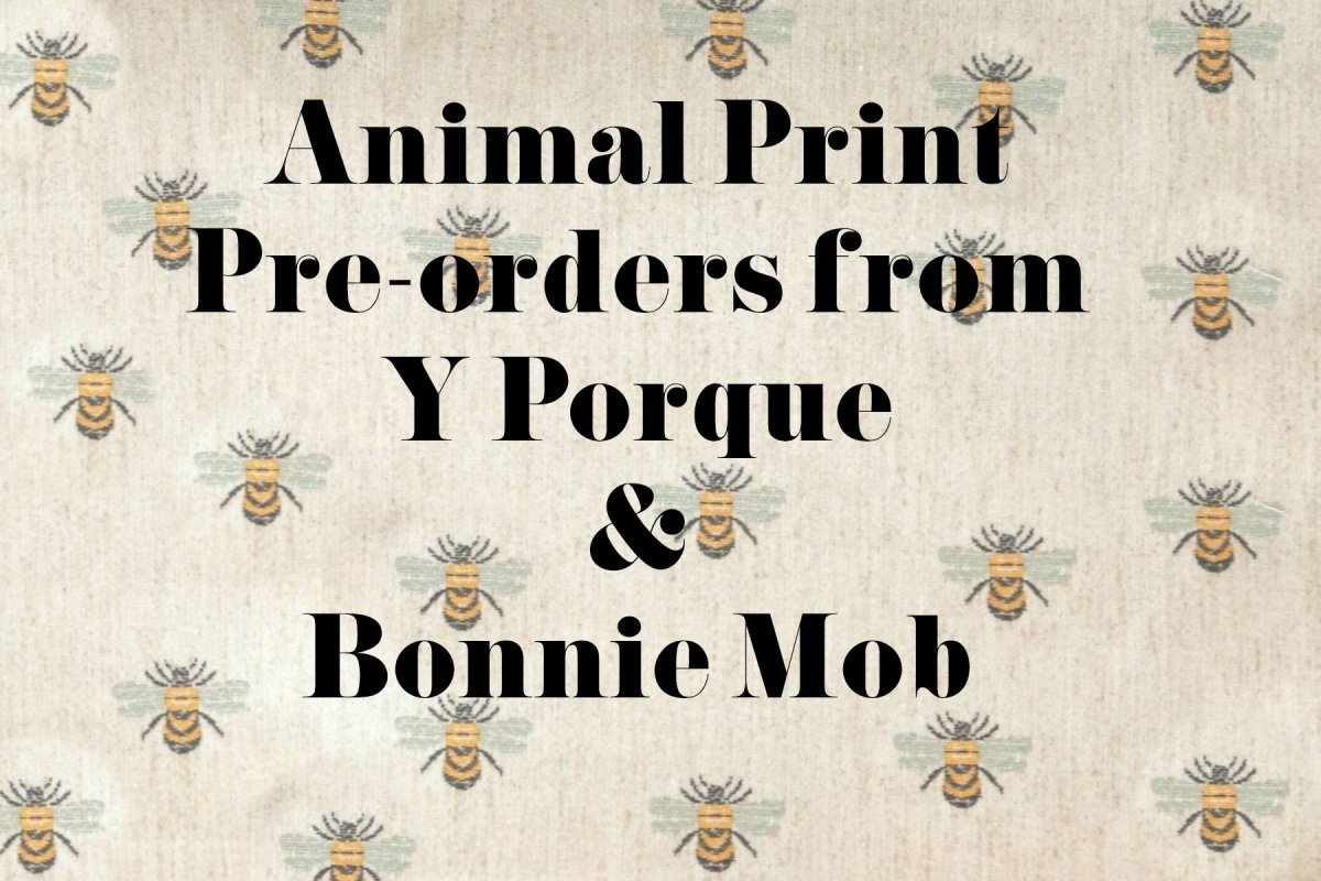 Animal Print Pre-orders from Y Porque & Bonnie Mob - Mini Dreamers