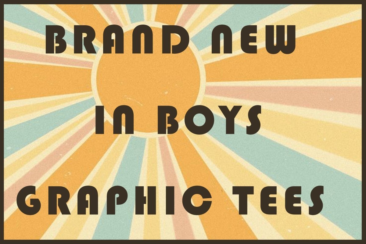 Brand New Arrivals in Boys Graphic Tees - Mini Dreamers