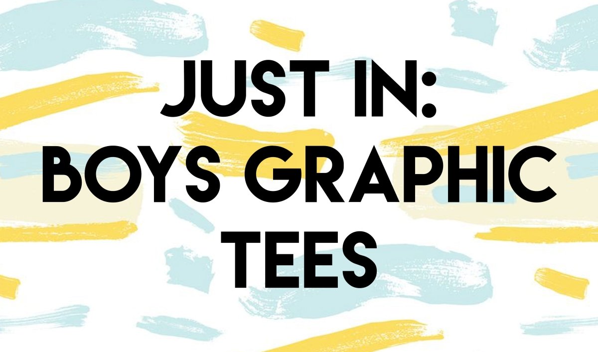 Just In: Boys Graphic Tees - Mini Dreamers