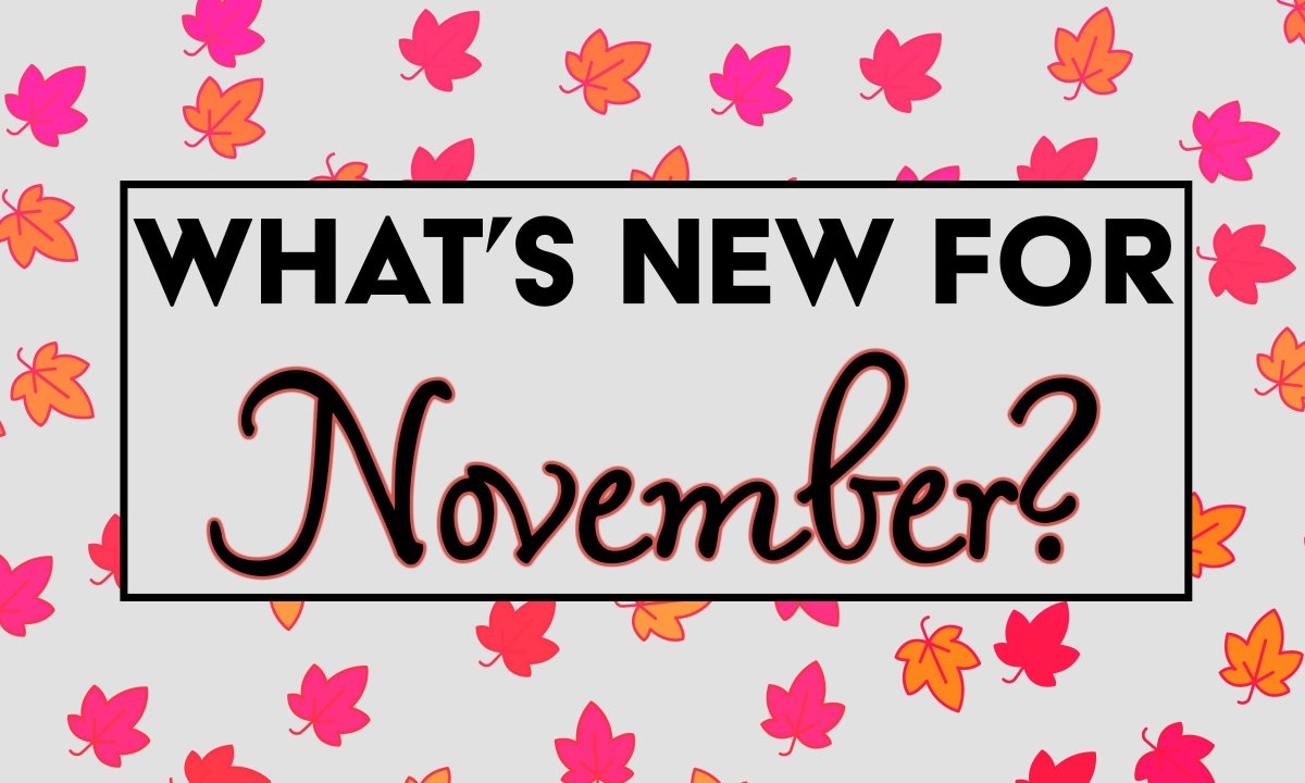 What's New for November? - Mini Dreamers