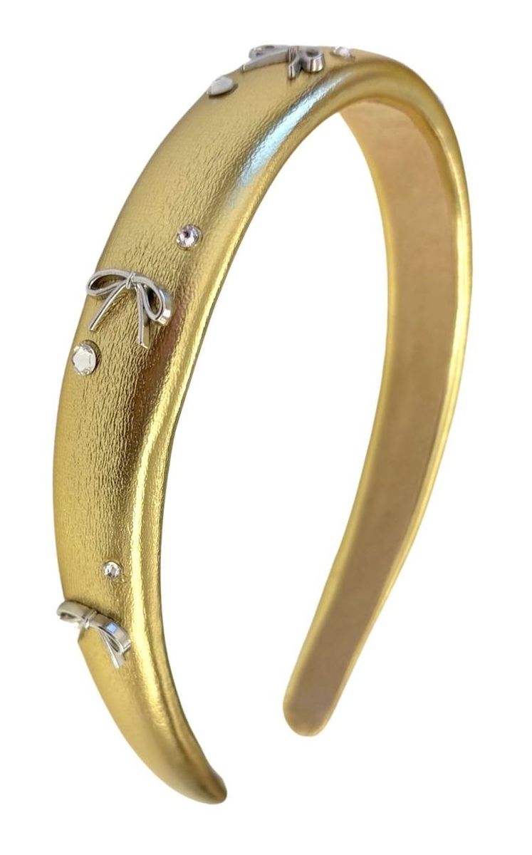 BOW METALLIC HEADBAND (PREORDER)