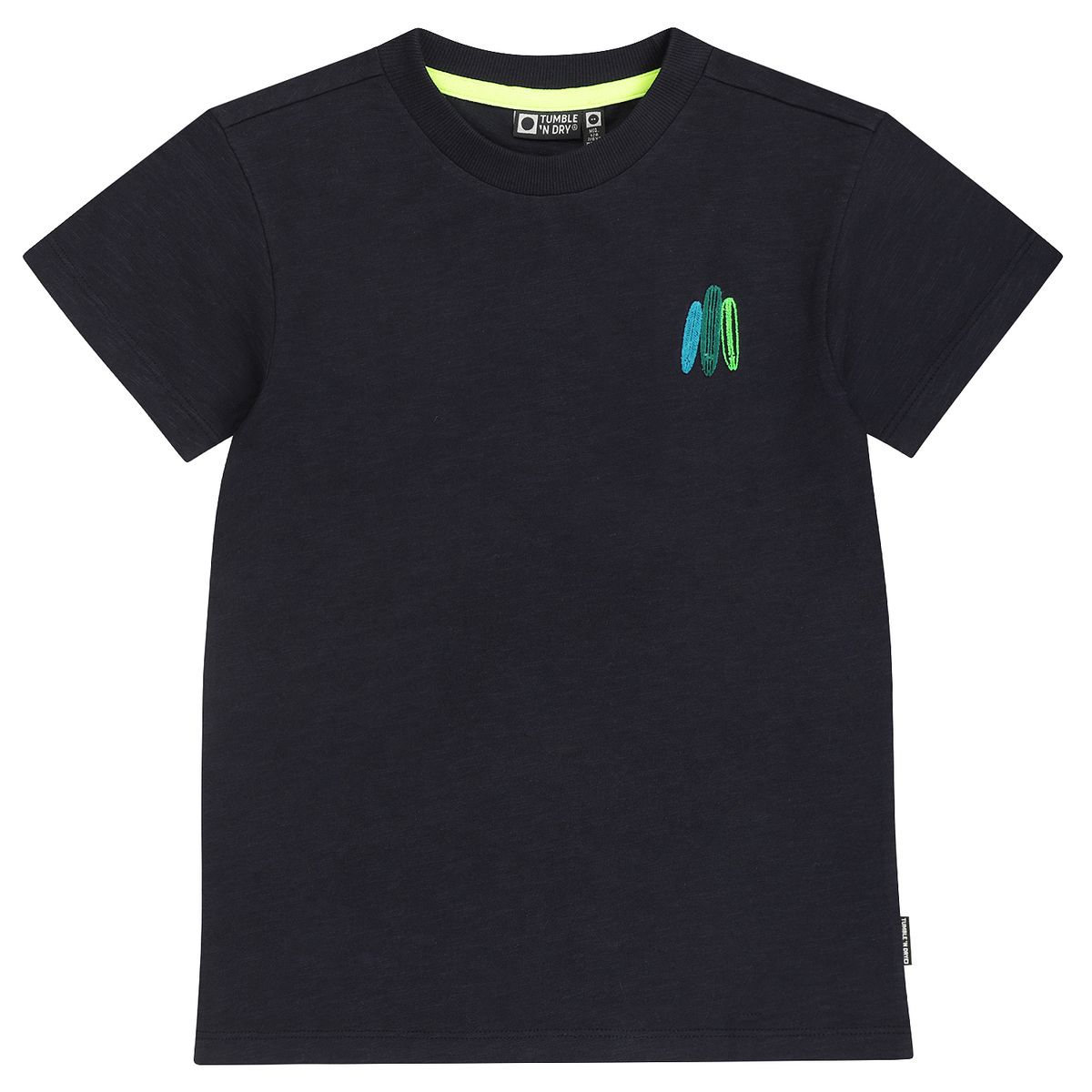 EMBROIDERED SURFBOARD OCEAN TSHIRT (PREORDER)